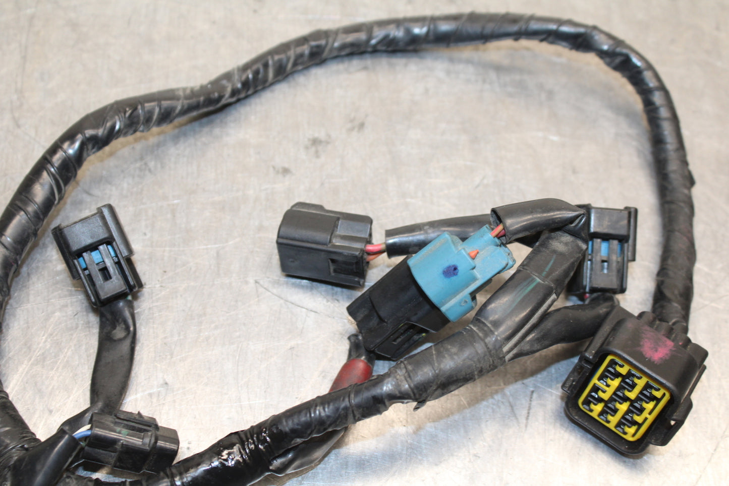 08-16 YAMAHA YZF R6 IGNITION COIL WIRING HARNESS WIRE LOOM BB131