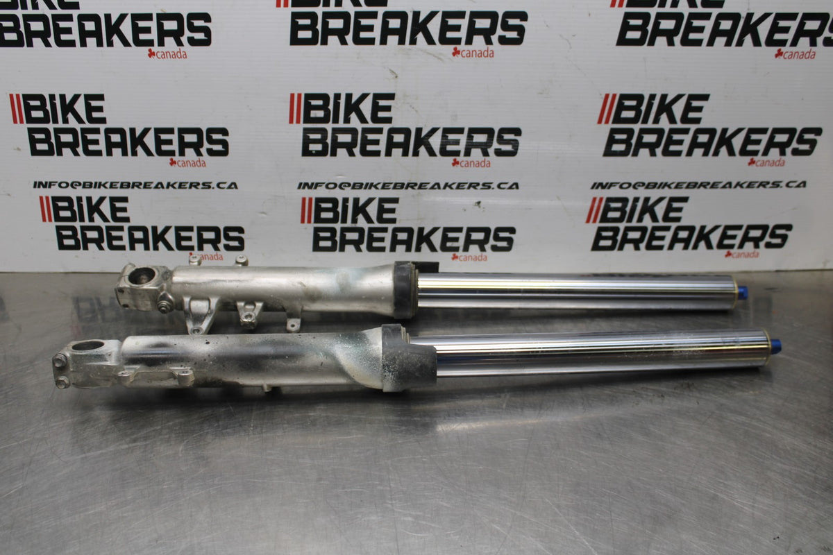01-03 SUZUKI GSXR600 FRONT FORKS SHOCK SUSPENSION SET PAIR BB841