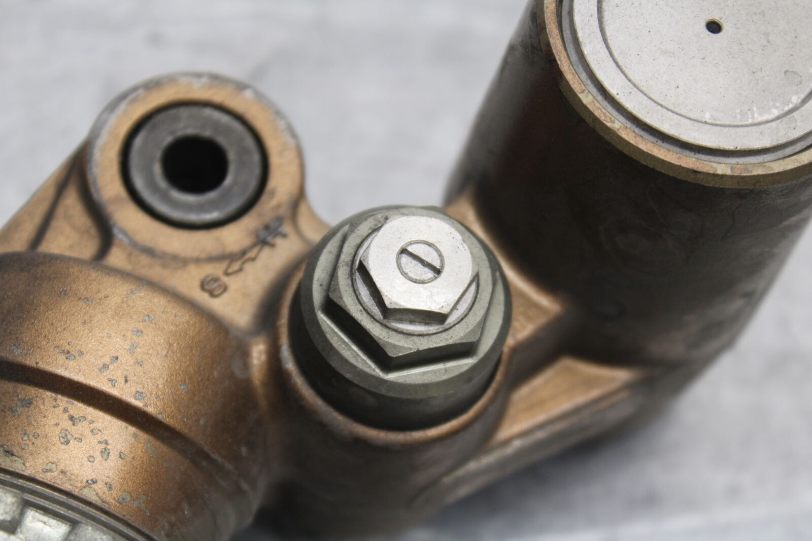 09-12 KAWASAKI NINJA ZX6R REAR BACK SHOCK ABSORBER SUSPENSION 32037-1887 BB656