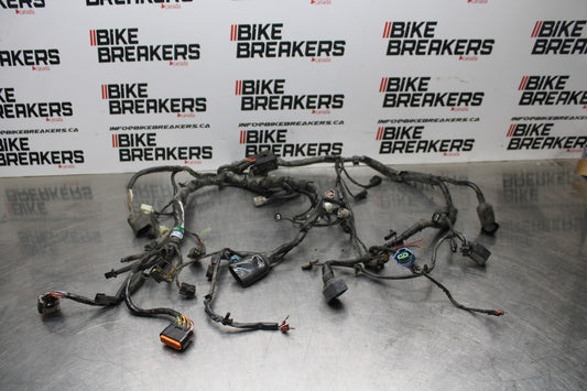 09-10 KAWASAKI ER-6N MAIN ENGINE WIRING HARNESS MOTOR WIRE LOOM BB205
