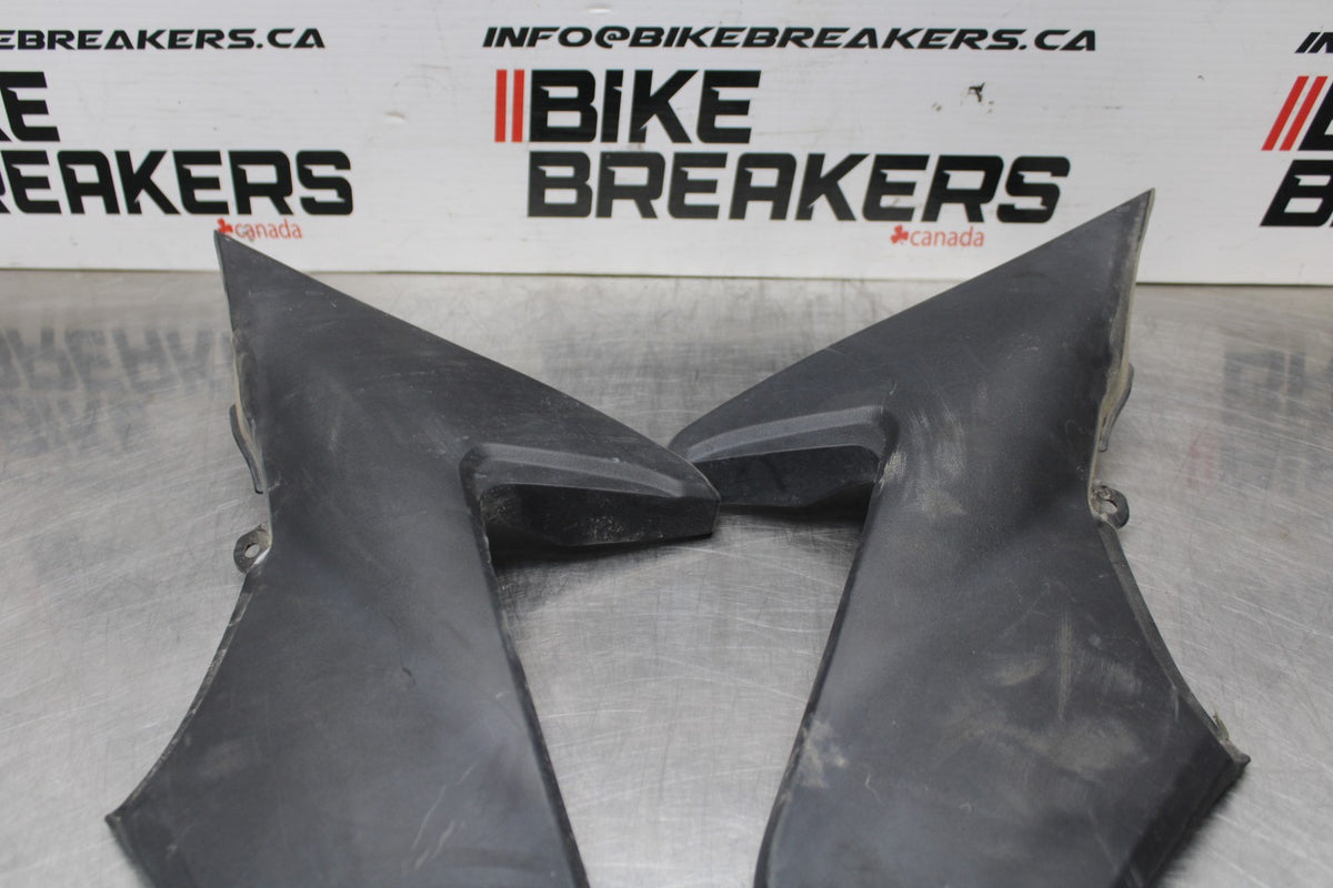17-24 SUZUKI SV650 FRONT SIDE SEAT PANELS TRIMS COWLS FAIRINGS COVER SET BB829