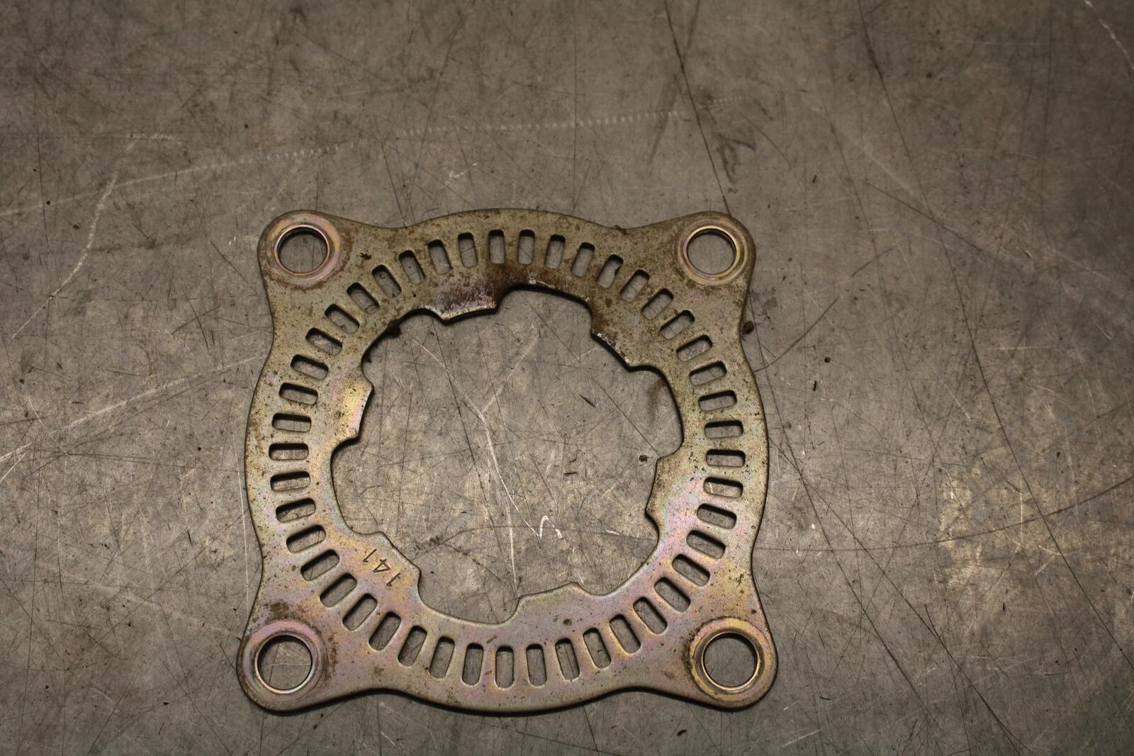 2012 Kawasaki Ninja ZX14R ZX1400E REAR ROTOR BACK BRAKE DISC WITH ABS RING BB60