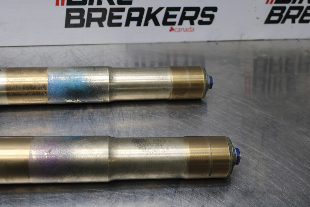 06-07 SUZUKI GSXR600 FRONT FORKS SHOCK SUSPENSION SET PAIR BB836