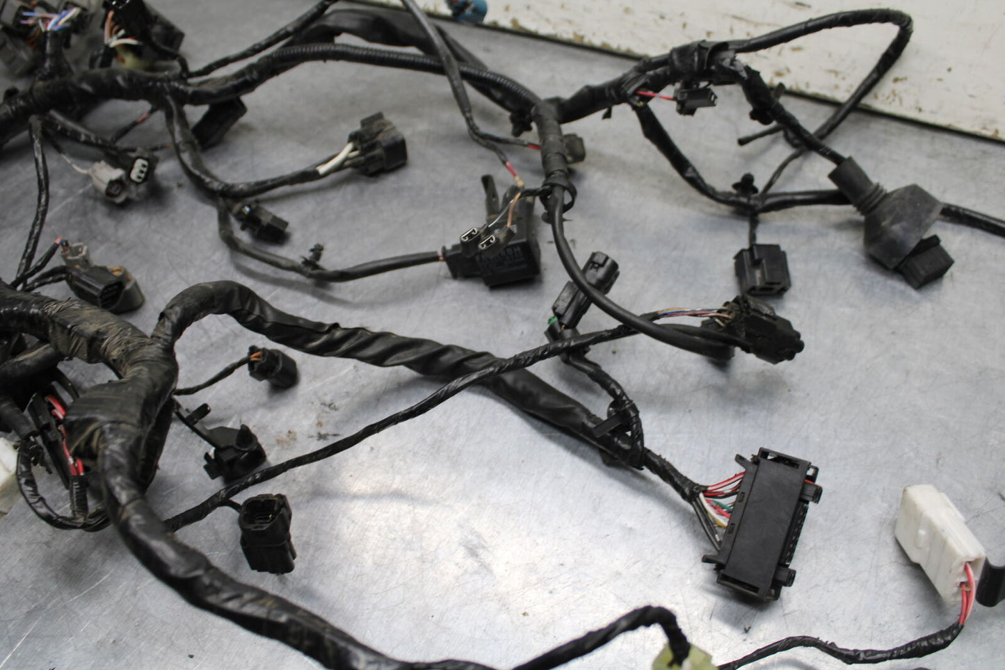 14-15 KAWASAKI NINJA 650 EX650F ABS MAIN ENGINE WIRING HARNESS WIRE LOOM BB741