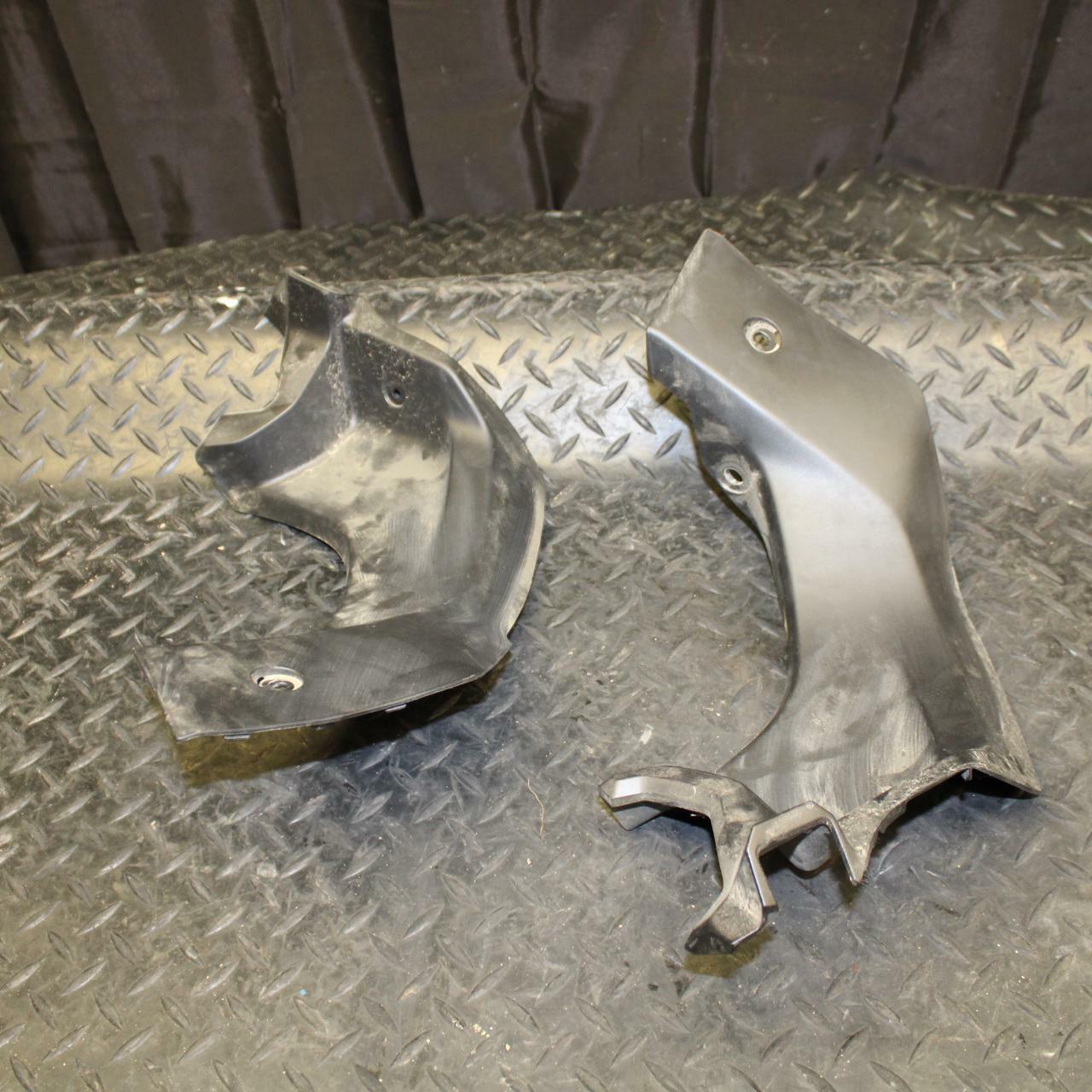 19 YAMAHA YZF R3 RIGHT LEFT FRONT DUCT COVERS PANELS COWLS BB177