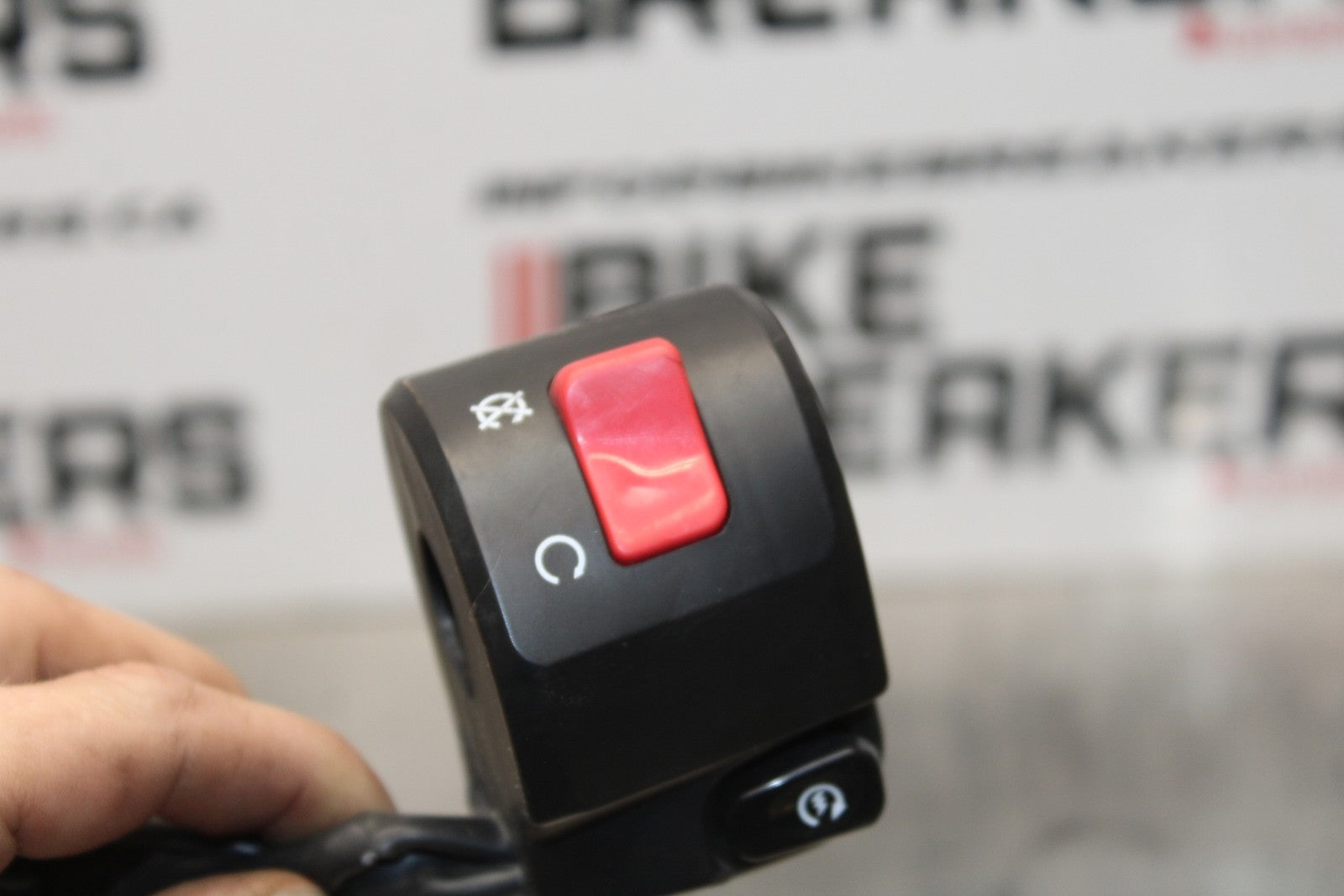 13-17 KAWASAKI NINJA 300 EX300 ABS RIGHT CLIP ON KILL OFF START SWITCH  BB187