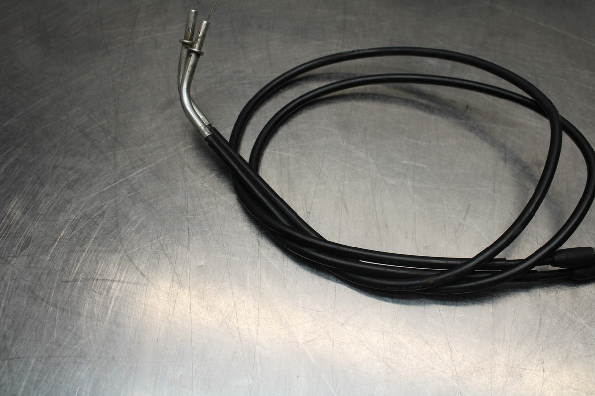 06 KAWASAKI VULCAN 900 THROTTLE CABLES LINES BB799