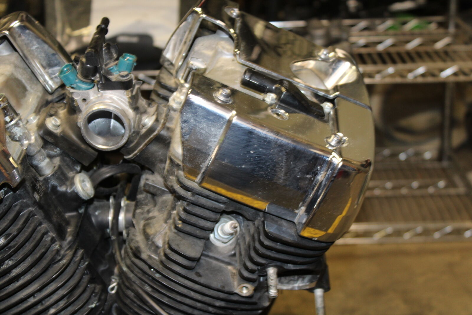 10-13 HONDA SHADOW RS 750 VT750RS ENGINE MOTOR  BB718