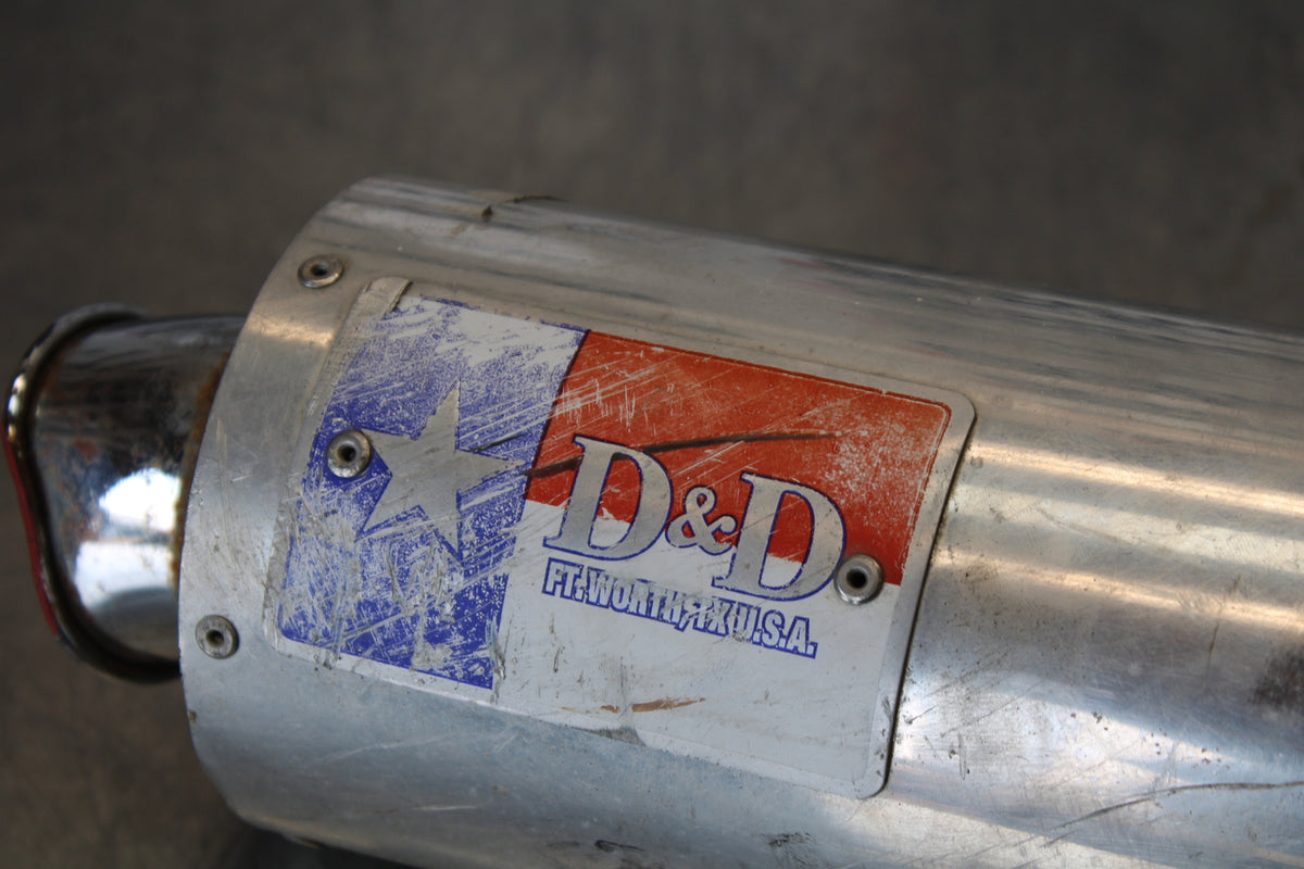 96-07 YAMAHA YZF600R D&D EXHAUST PIPE MUFFLER SLIP ON CAN SILENCER BB158