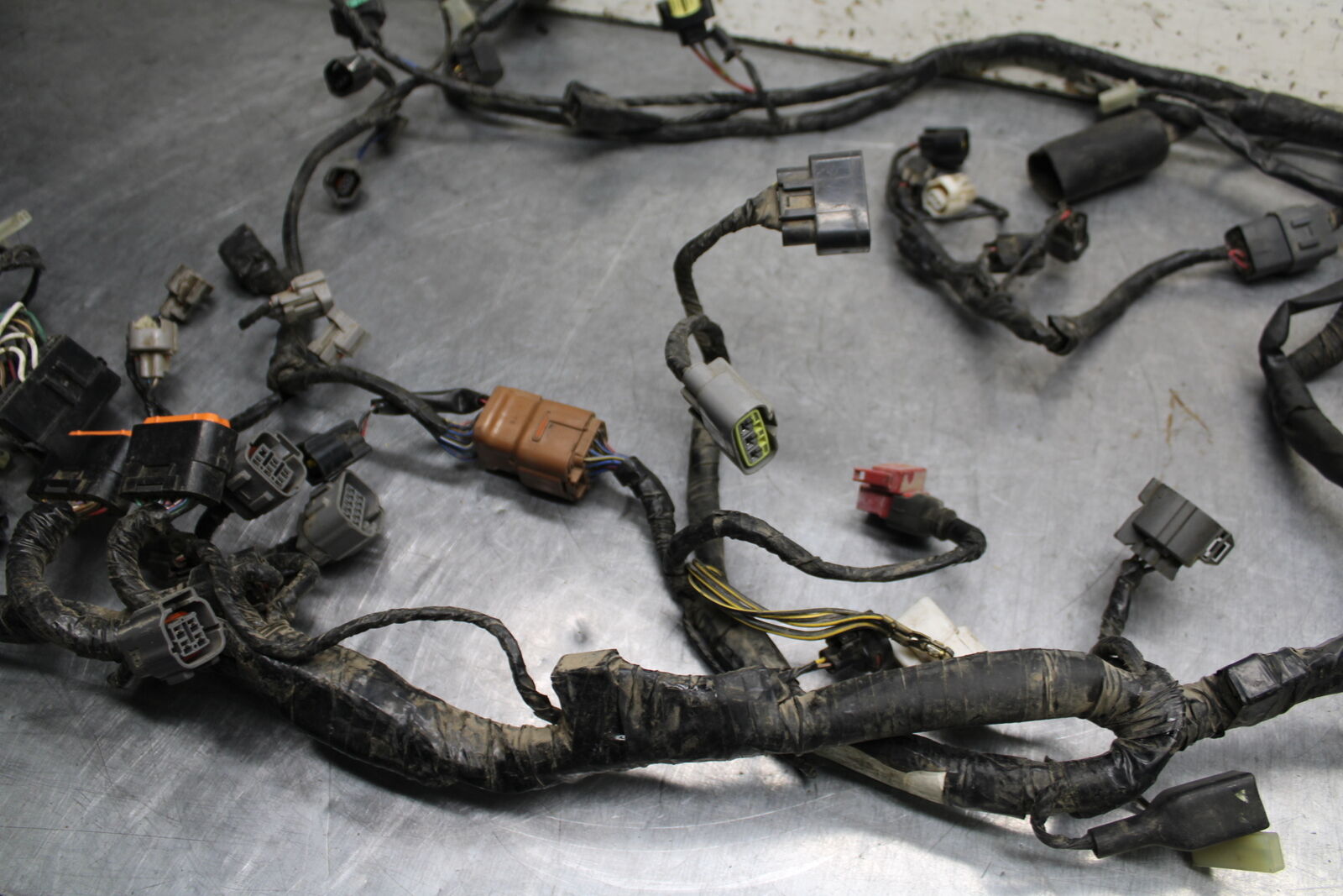 06-07 KAWASAKI NINJA ZX10R MAIN ENGINE WIRING HARNESS MOTOR WIRE LOOM BB115