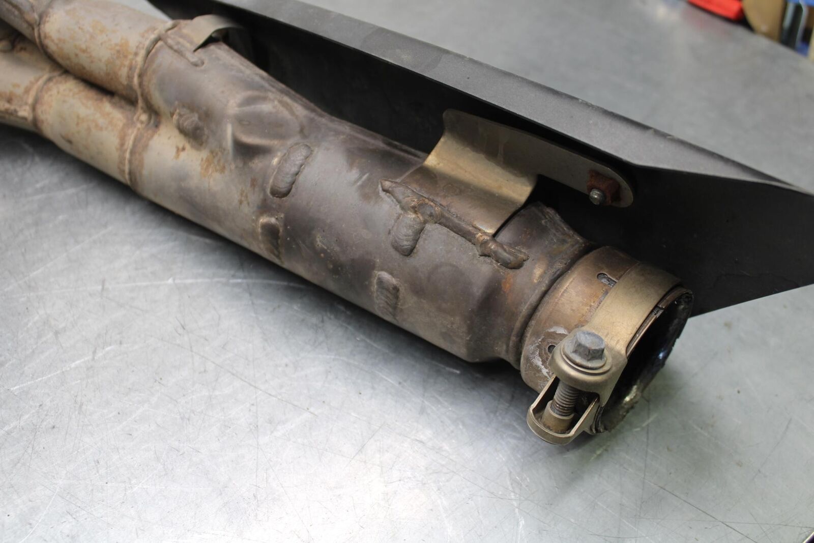 09-12 KAWASAKI NINJA ZX6R EXHAUST HEADER PIPES MANIFOLD 92015-1402 BB640