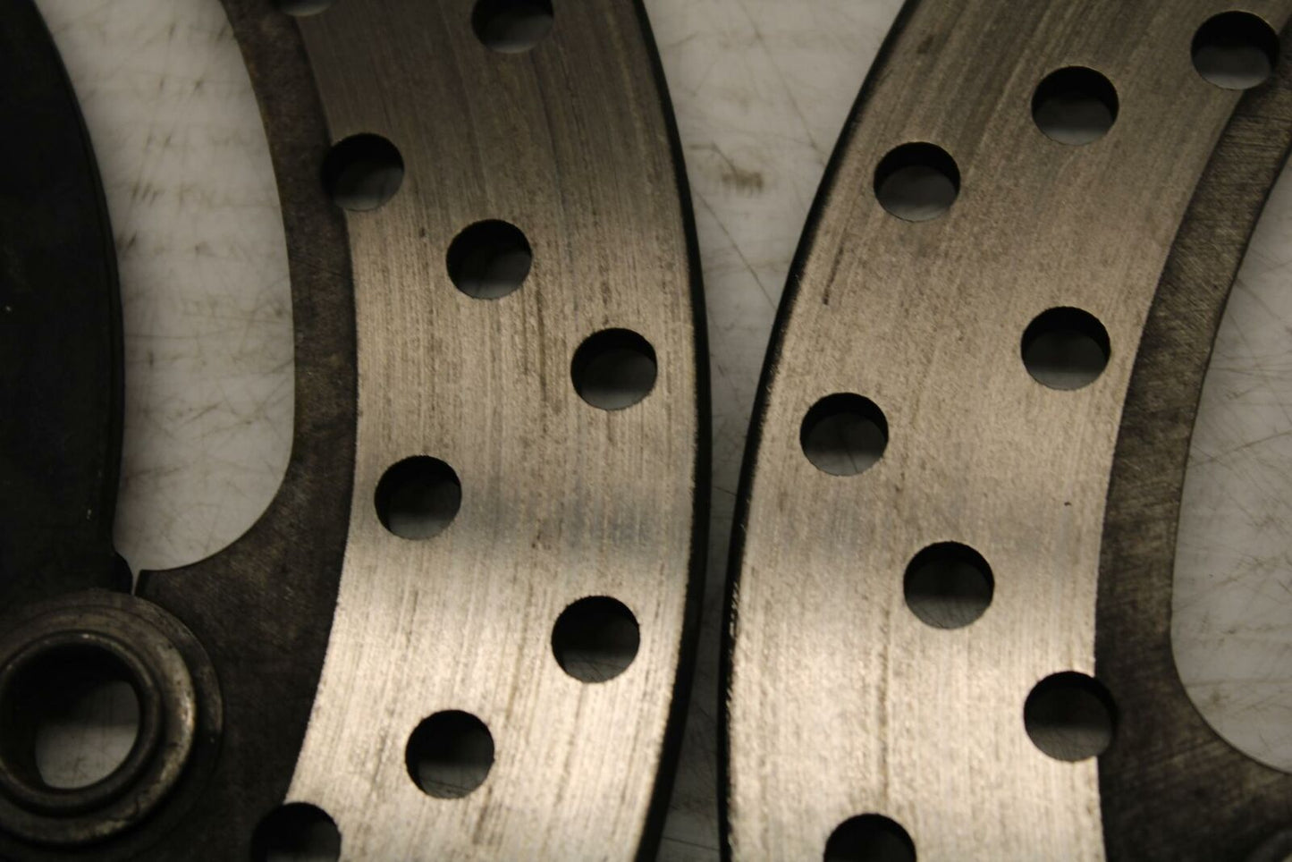 03-11 SUZUKI SV650A FRONT LEFT RIGHT BRAKE ROTORS DISCS BB290