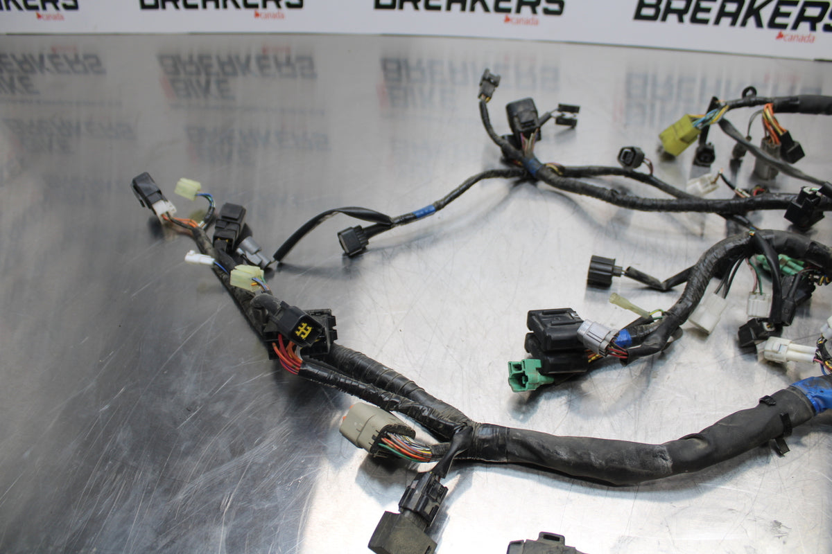 11 SUZUKI GSXR1000 MAIN ENGINE WIRING HARNESS MOTOR WIRE LOOM BB142