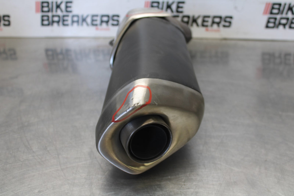 16 APRILIA TUONO V4 1100 EXHAUST PIPE MUFFLER SLIP ON CAN SILENCER BB905