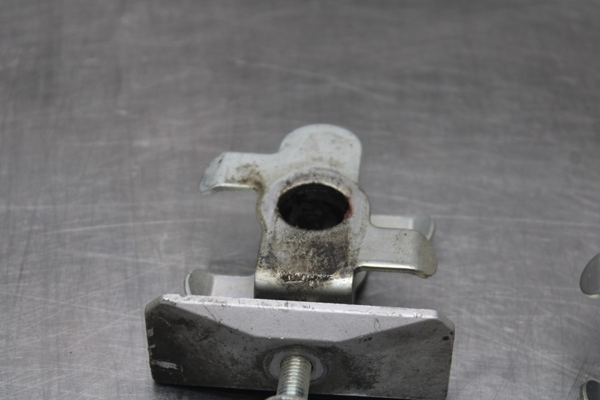 08 SUZUKI SV650 SWINGARM CHAIN TENSIONER ADJUSTMENT BRACKETS  BB846