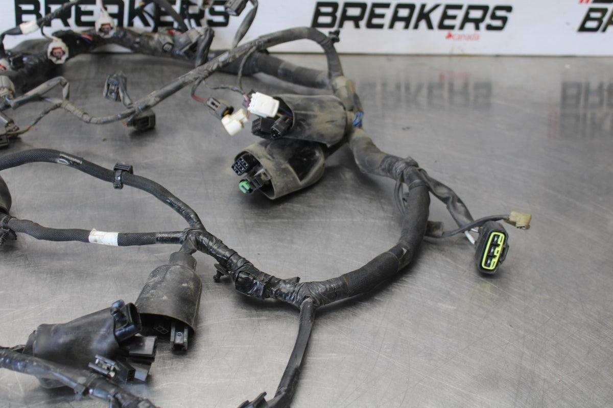 13-18 KAWASAKI NINJA ZX6R MAIN ENGINE WIRING HARNESS MOTOR WIRE LOOM BB908