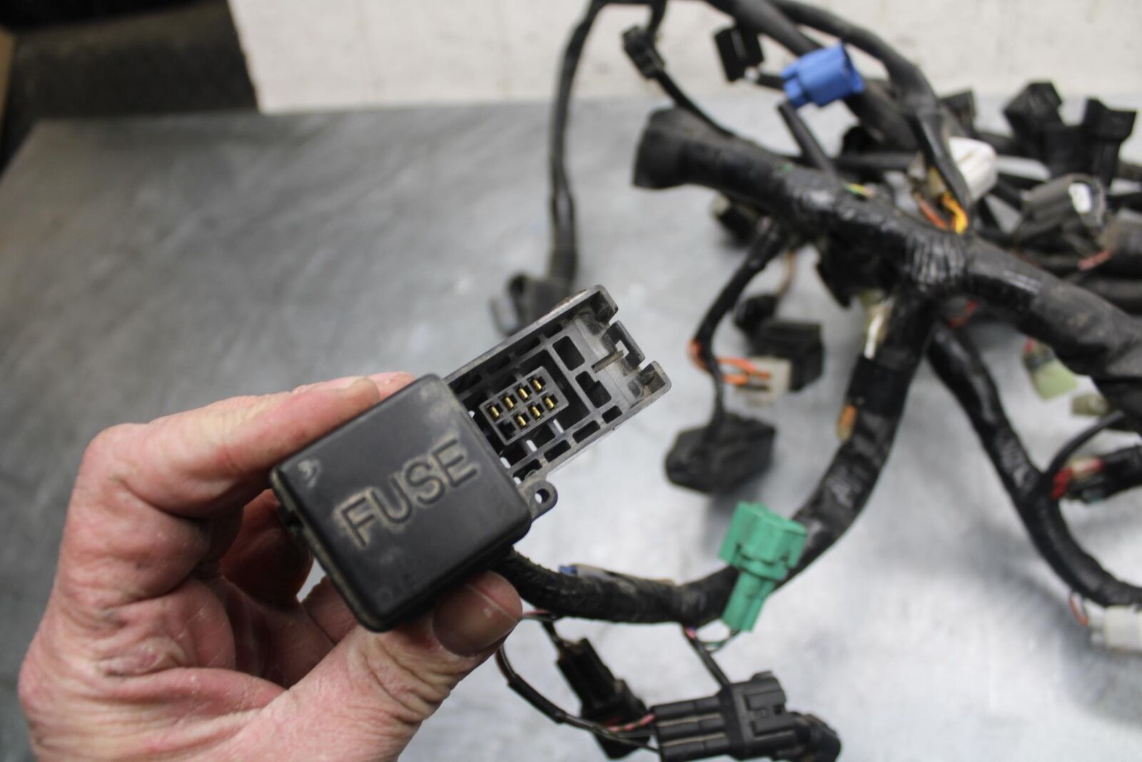 2016 Suzuki Bandit  GSF1250SA ABS MAIN ENGINE WIRING HARNESS MOTOR WIRE BB509