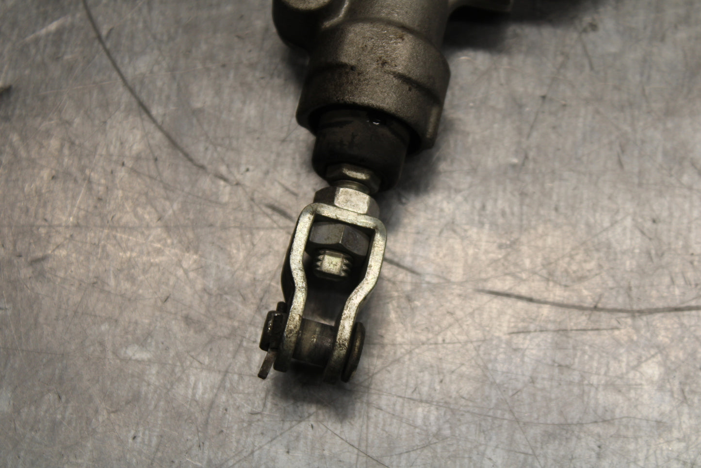 12-13 KAWASAKI Z1000 REAR BACK BRAKE MASTER CYLINDER W RESERVOIR BB743