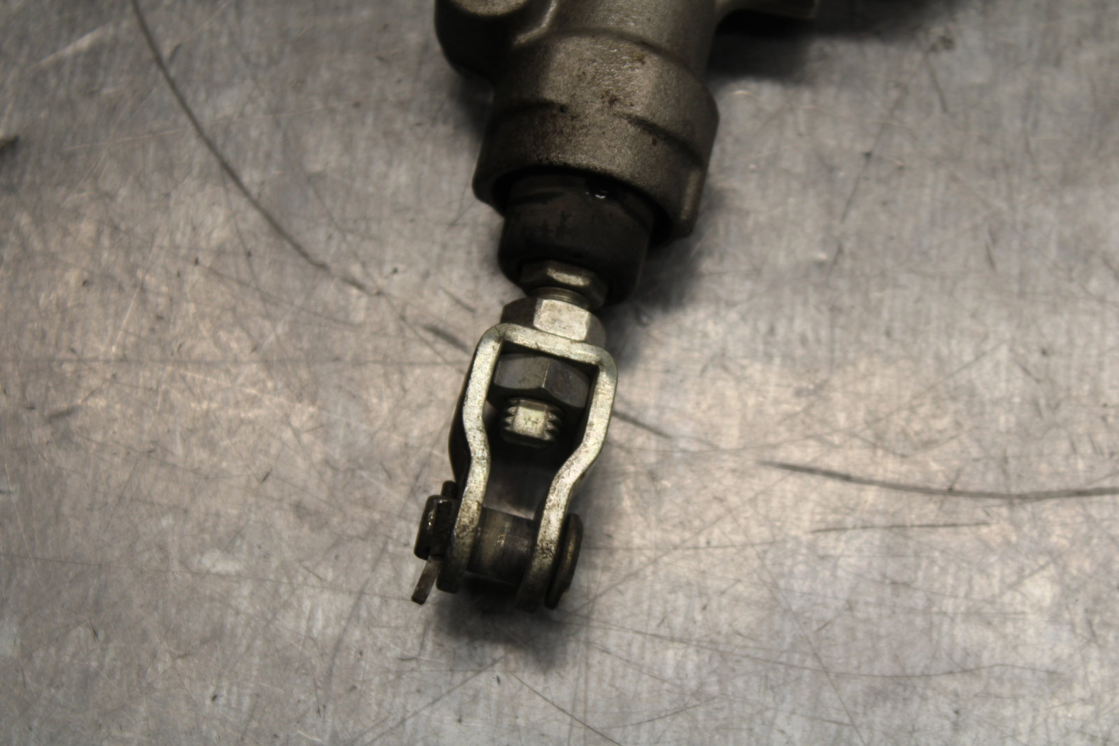 12-13 KAWASAKI Z1000 REAR BACK BRAKE MASTER CYLINDER W RESERVOIR BB743