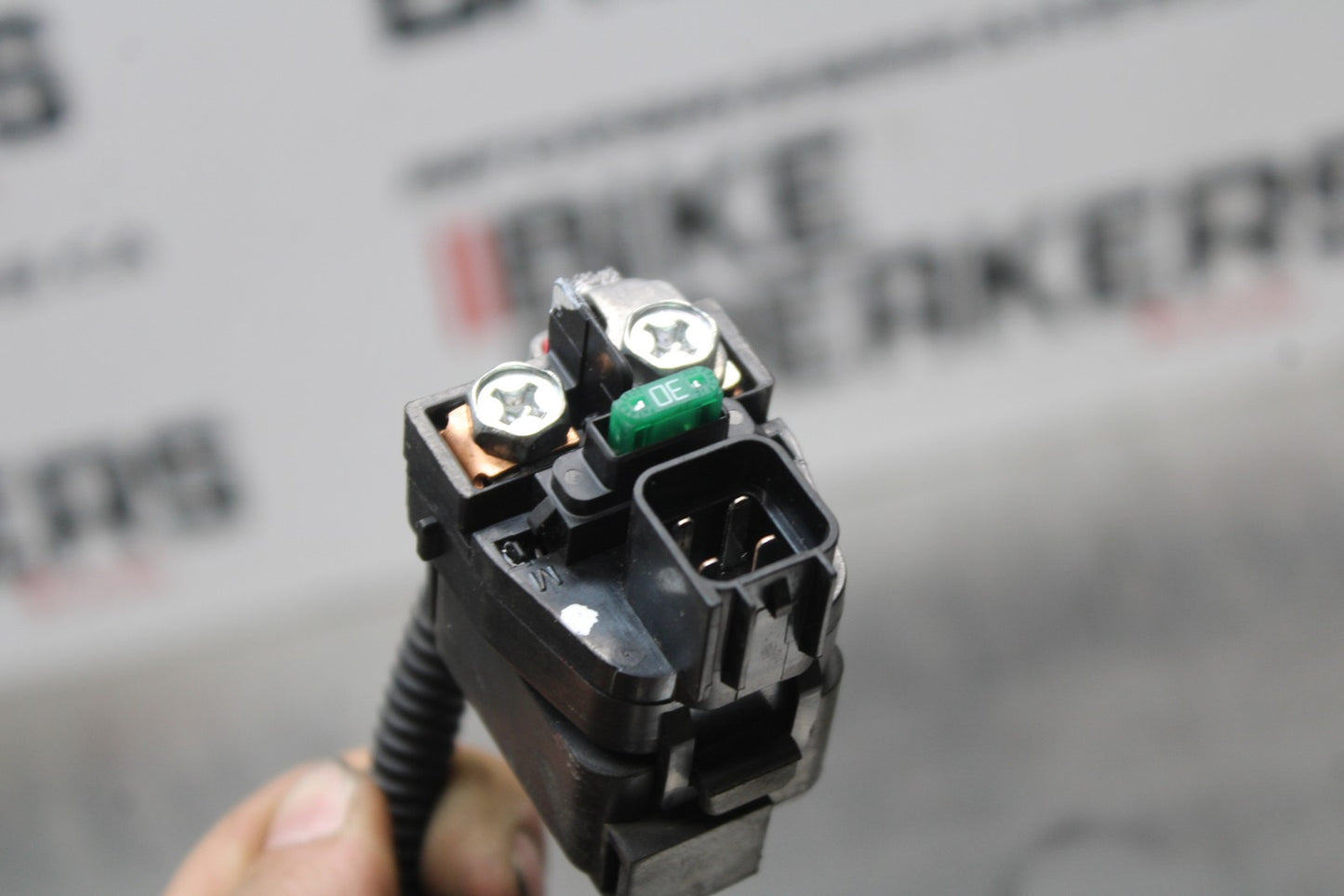 08-10 SUZUKI GSXR 600 ENGINE STARTER RELAY STARTING MOTOR SWITCH BB202