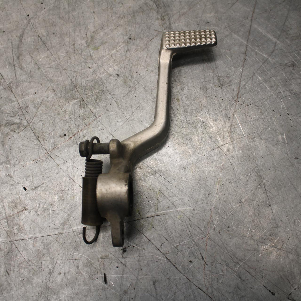 2002 Kawasaki Ninja ZX12R ZX1200B RIGHT REARSET BRAKE FOOT PEDAL BB48