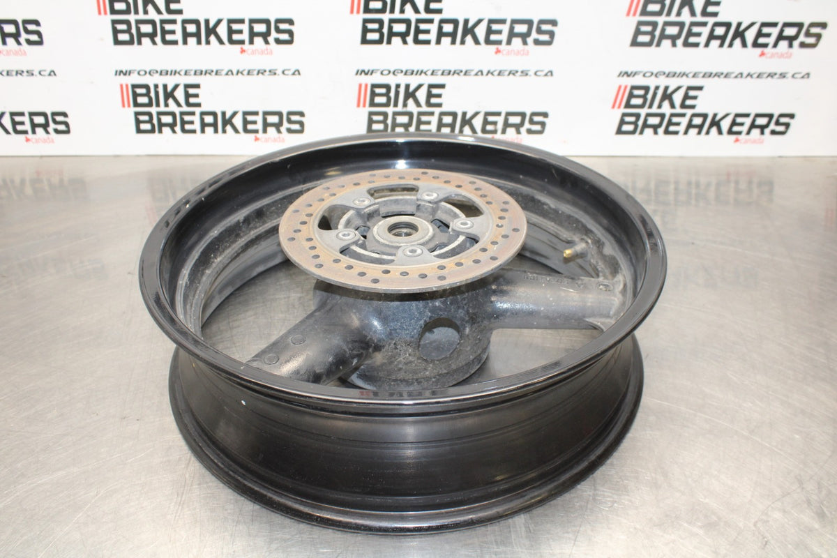 06 SUZUKI SV650S REARWHEEL BACK RIM & ROTOR BB783