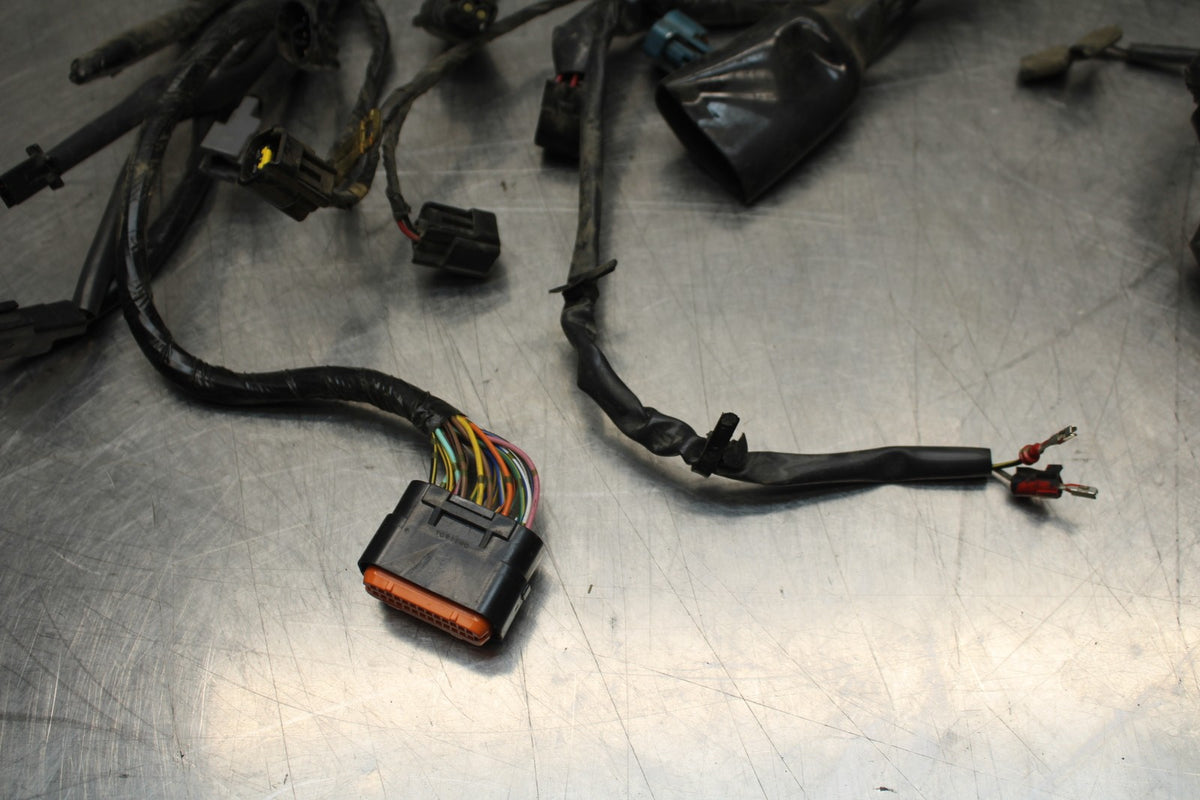 09-10 KAWASAKI ER-6N MAIN ENGINE WIRING HARNESS MOTOR WIRE LOOM BB205