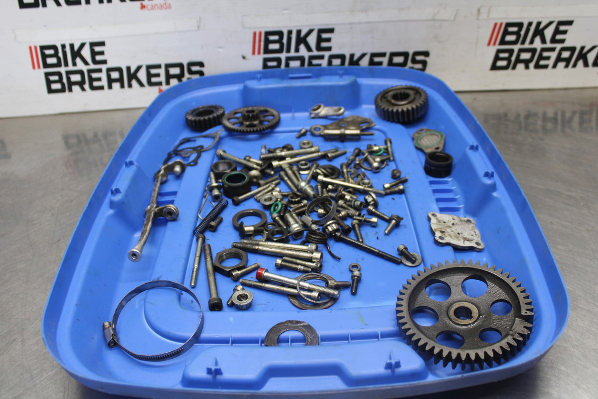 08 DUCATI 1199 PANIGALE ENGINE GEAR BOLTS HARDWARE MOTOR SCREWS BB943