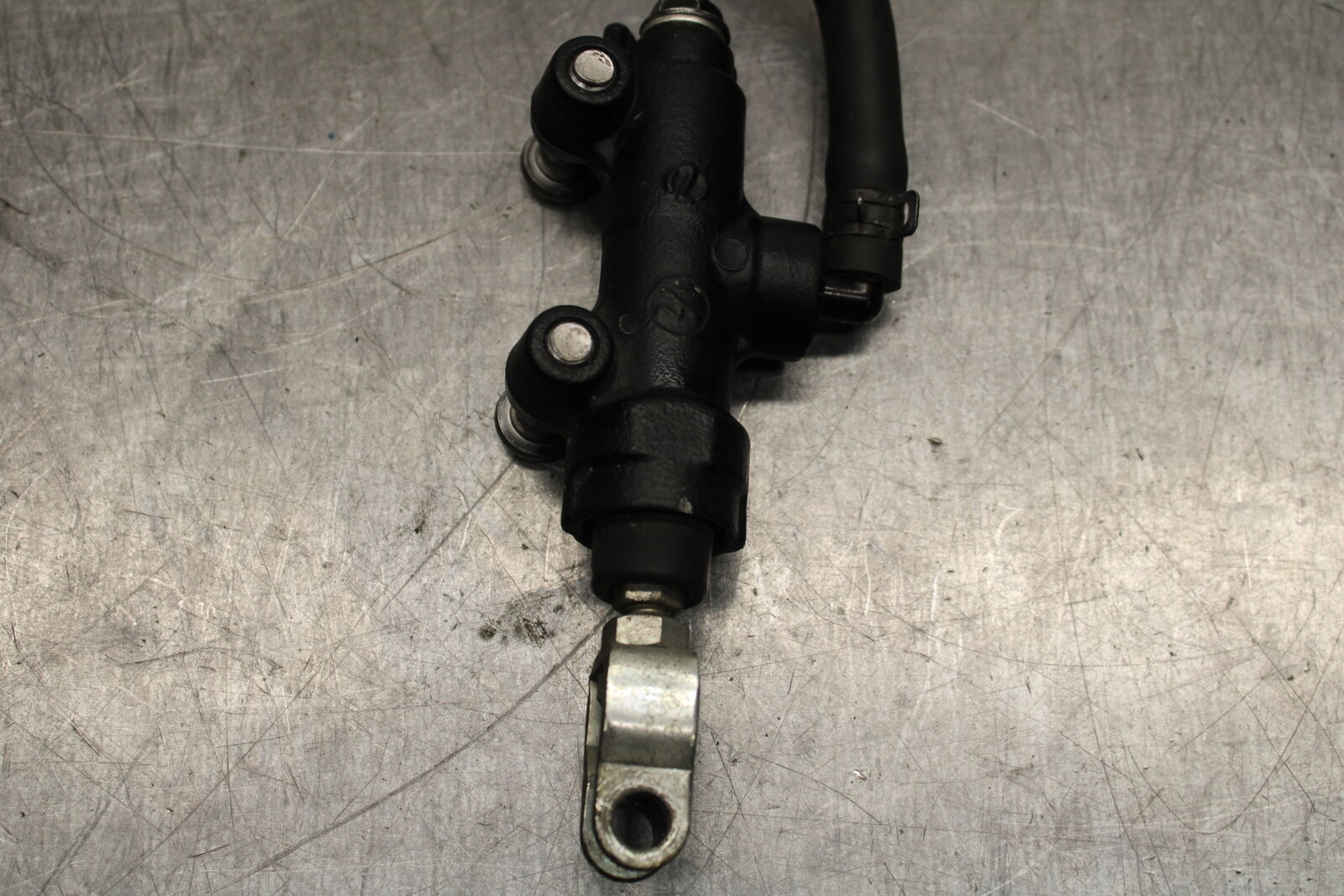 13-17 KAWASAKI NINJA ZX6R ZX636E REAR BRAKE MASTER CYLINDER W RESERVOIR BB735