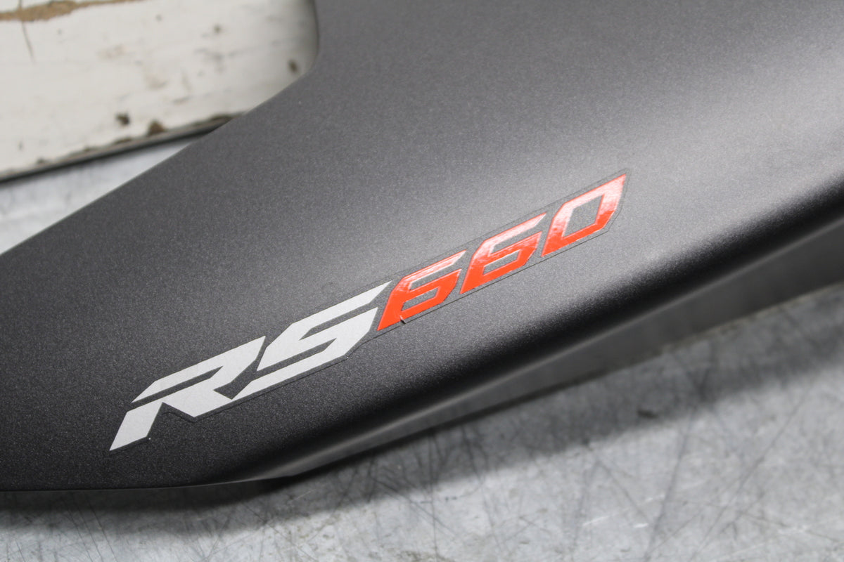 20-23 APRILIA RS660 RIGHT REAR BACK TAIL FAIRING COWL SHROUD  BB667