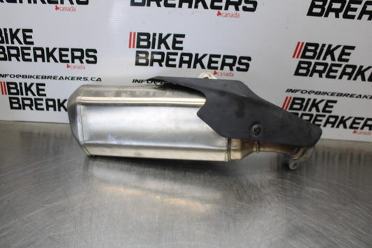 24-25 KAWASAKI NINJA ZX4R EXHAUST PIPE MUFFLER SLIP ON CAN SILENCER BB174