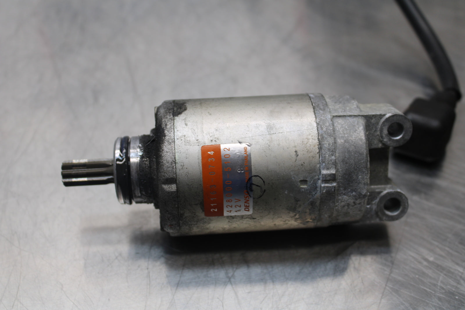 13-18 KAWASAKI NINJA ZX6R ENGINE STARTING STARTER MOTOR -DC 12V BB143