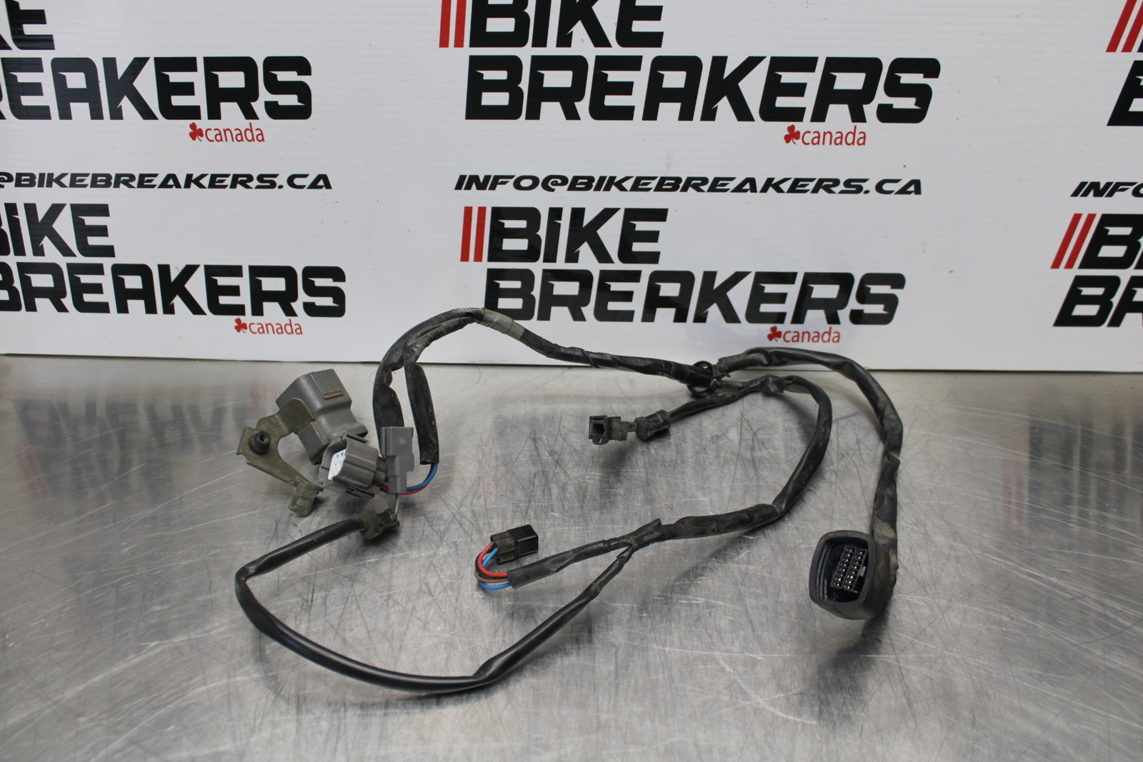 04-05 KAWASAKI NINJA ZX10R HEADLIGHT SPEEDO GAUGES WIRING HARNESS LOOM BB163