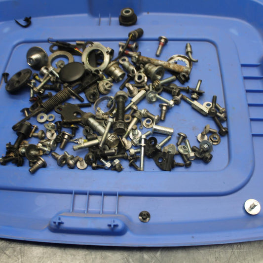 2013 Kawasaki Ninja 300 LEFTOVER  MOUNTING BOLTS HARDWARE MOTOR SCREWS BB518