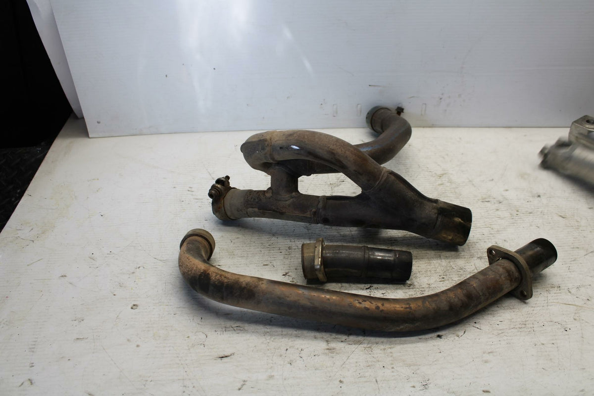 99-02 SUZUKI SV650S EXHAUST HEADER PIPES MANIFOLD BB299