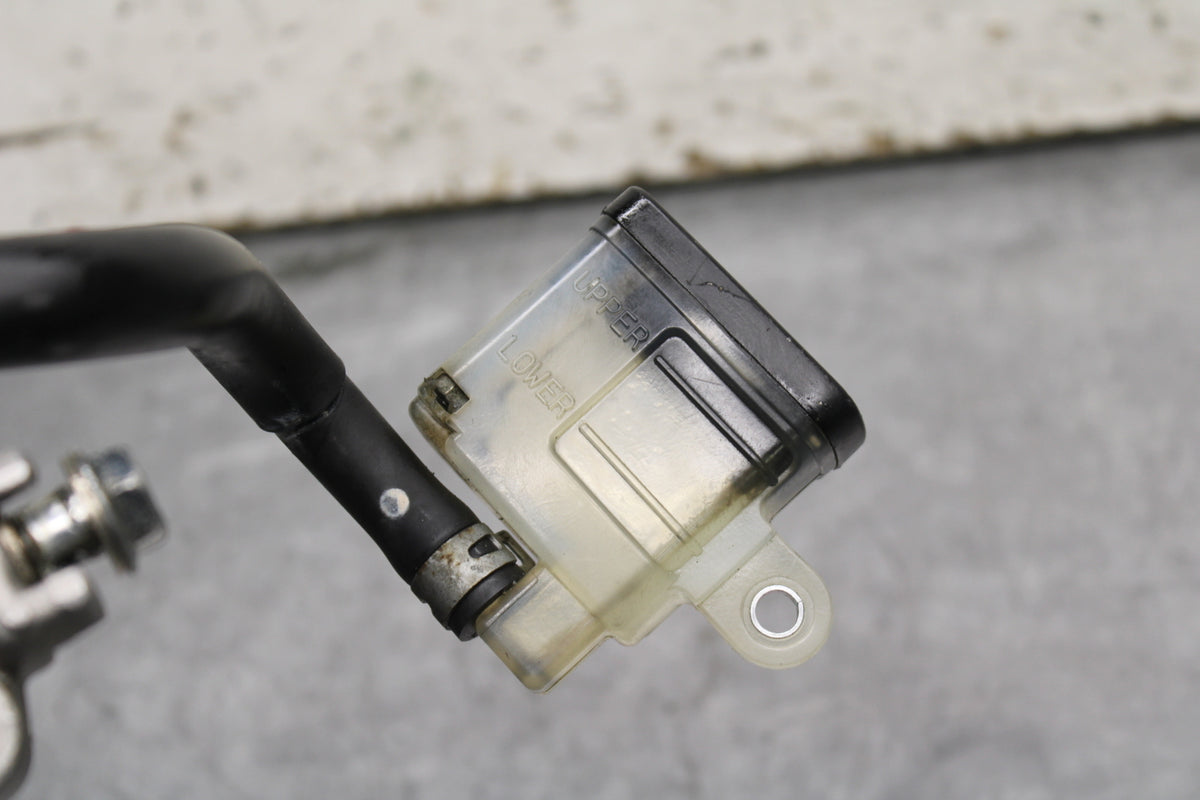 08-10 SUZUKI GSXR 600 REAR BACK BRAKE MASTER CYLINDER W RESERVOIR BB116
