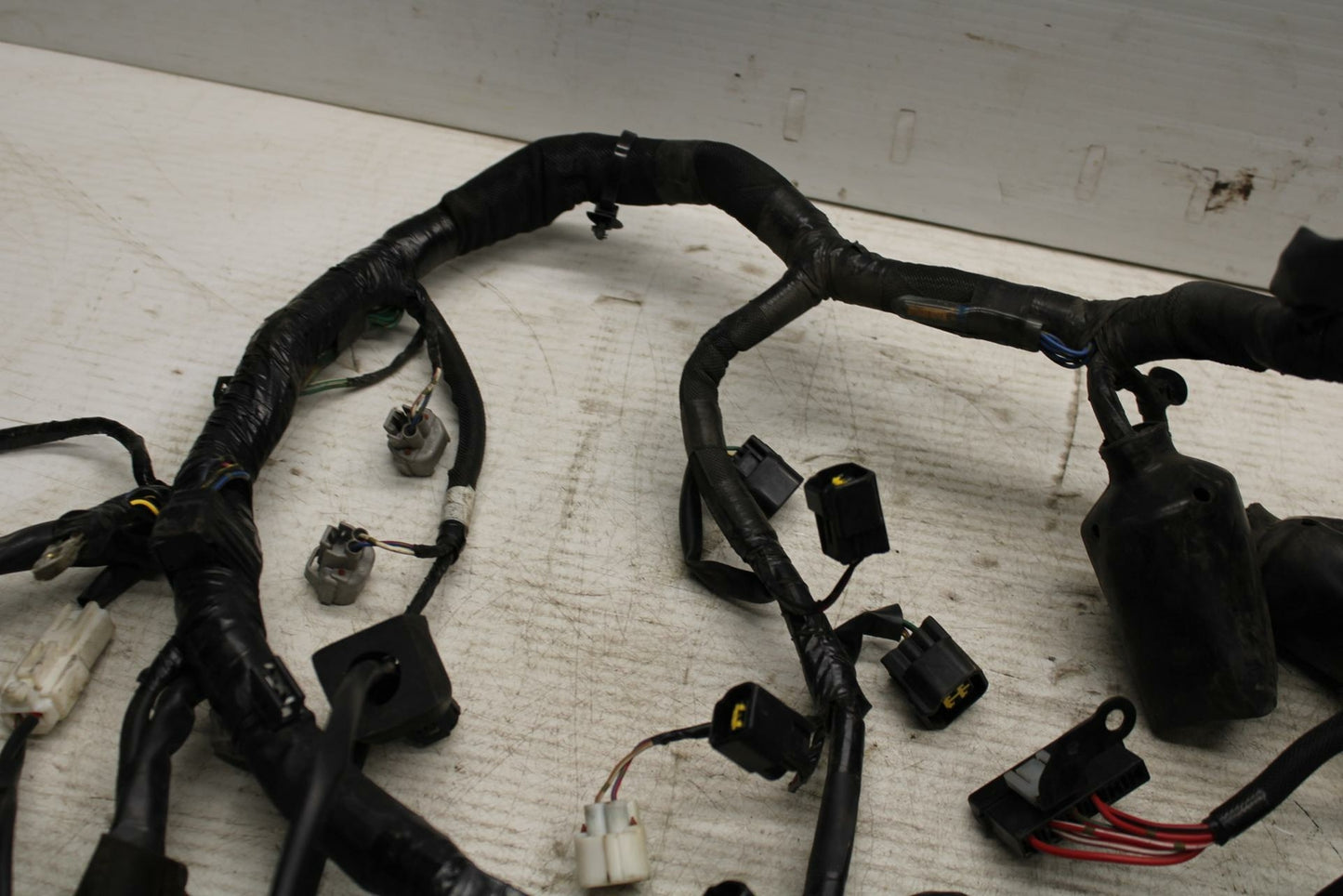 13-18 KAWASAKI NINJA ZX6R MAIN ENGINE WIRING HARNESS MOTOR WIRE LOOM BB304