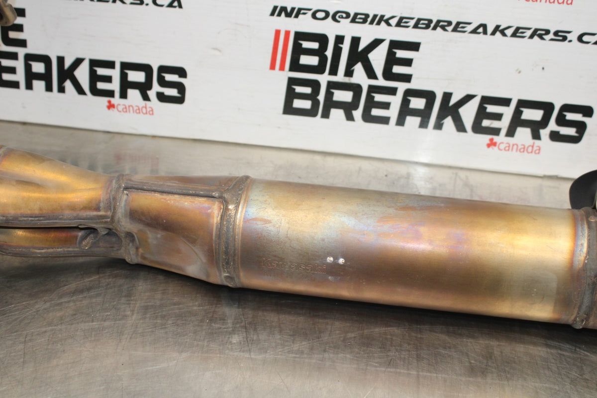 24-25 KAWASAKI NINJA ZX4R EXHAUST HEADER PIPES MANIFOLD BB827