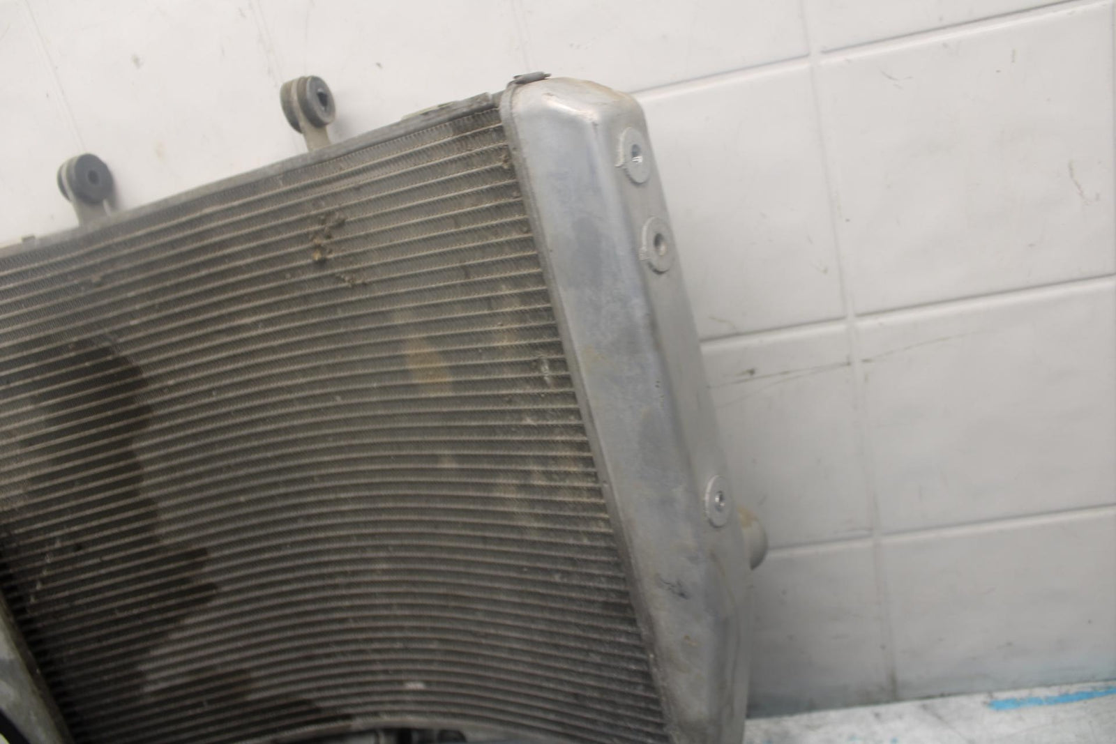 07-08 KAWASAKI NINJA ZX6R ENGINE RADIATOR MOTOR COOLER COOLING RADIATER BB456