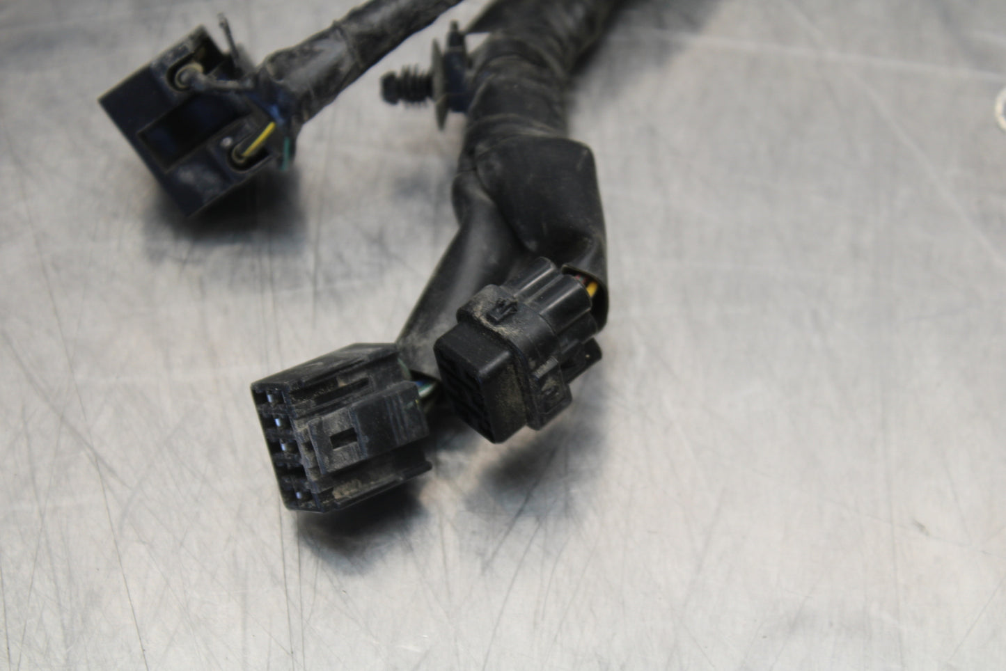 09-15 YAMAHA FZ6R HEADLIGHT SPEEDO GAUGES WIRING HARNESS WIRE LOOM BB161