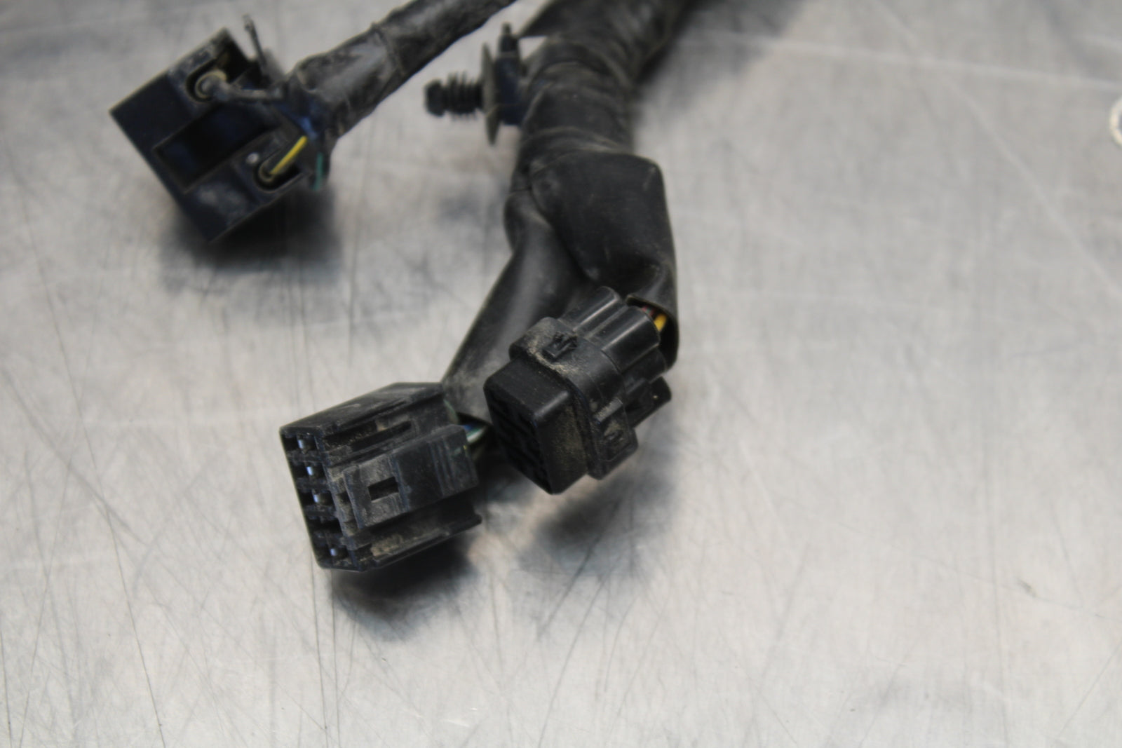 09-15 YAMAHA FZ6R HEADLIGHT SPEEDO GAUGES WIRING HARNESS WIRE LOOM BB161