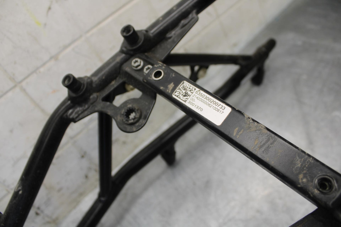 22 KTM 890 ADVENTURE   REAR BACK TAIL SUBFRAME SUB FRAME BB514