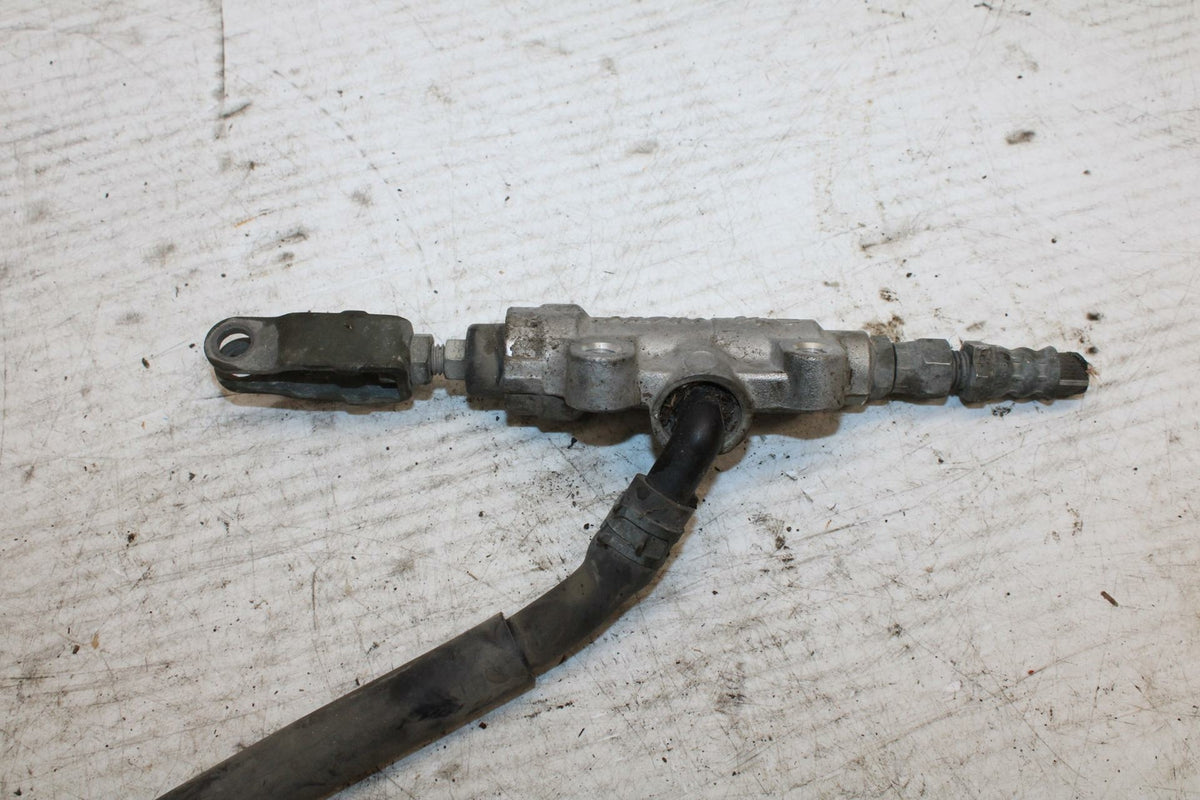 07-08 YAMAHA V STAR 1300 REAR BACK BRAKE MASTER CYLINDER W RESERVOIR BB303