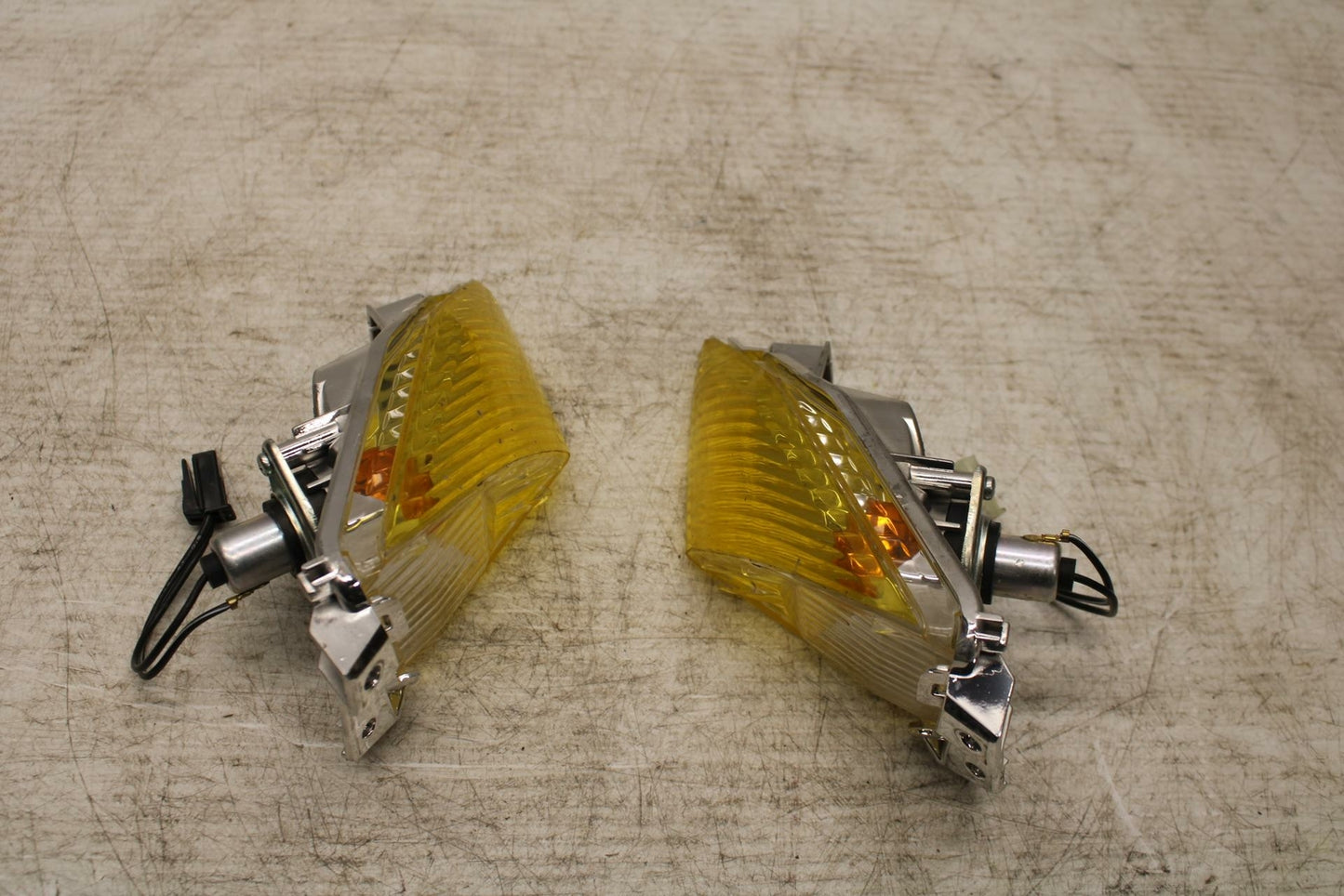 11-19 SUZUKI GSXR600 FRONT LEFT RIGHT TURN SIGNALS LIGHT INDICATORS BB371