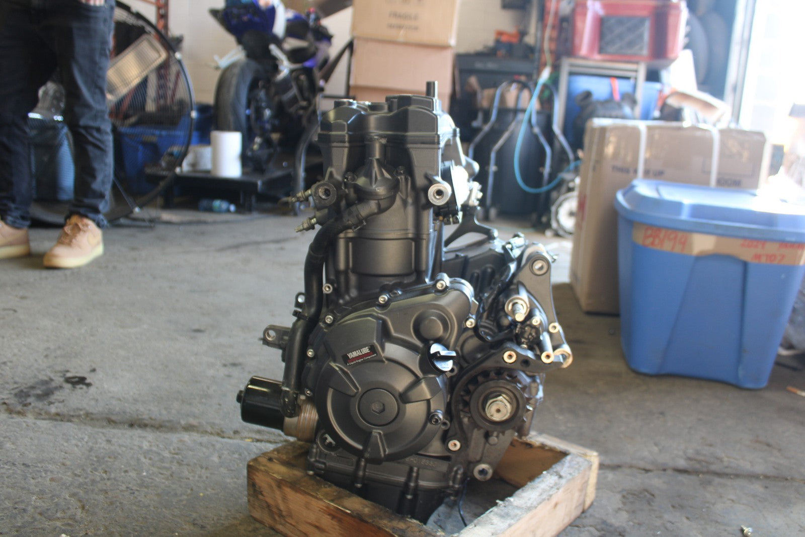 23-24 YAMAHA MT-07 ENGINE MOTOR BB194