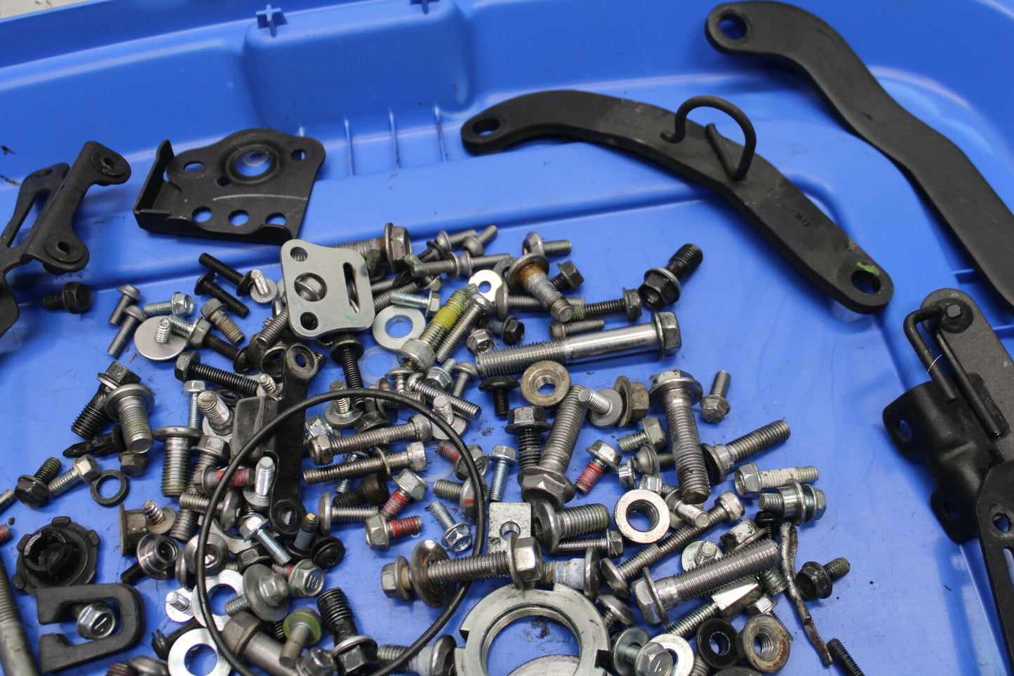 19-22 KAWASAKI Z400 MOUNTING BOLTS HARDWARE MOTOR SCREWS BB738