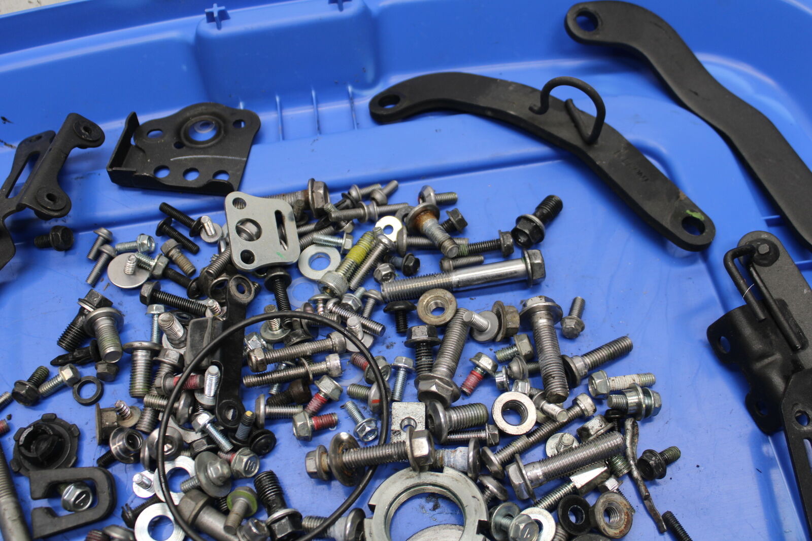 19-22 KAWASAKI Z400 MOUNTING BOLTS HARDWARE MOTOR SCREWS BB738