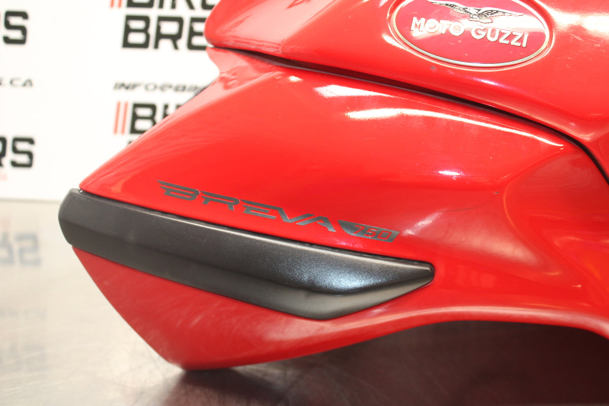 08 MOTO GUZZI BREVA 750 GAS TANK FUEL CELL PETROL RESERVOIR BB154