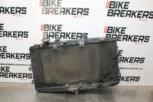 05 TRIUMPH ROCKET III ENGINE COOLER COOLING RADIATOR RADIATER BB186