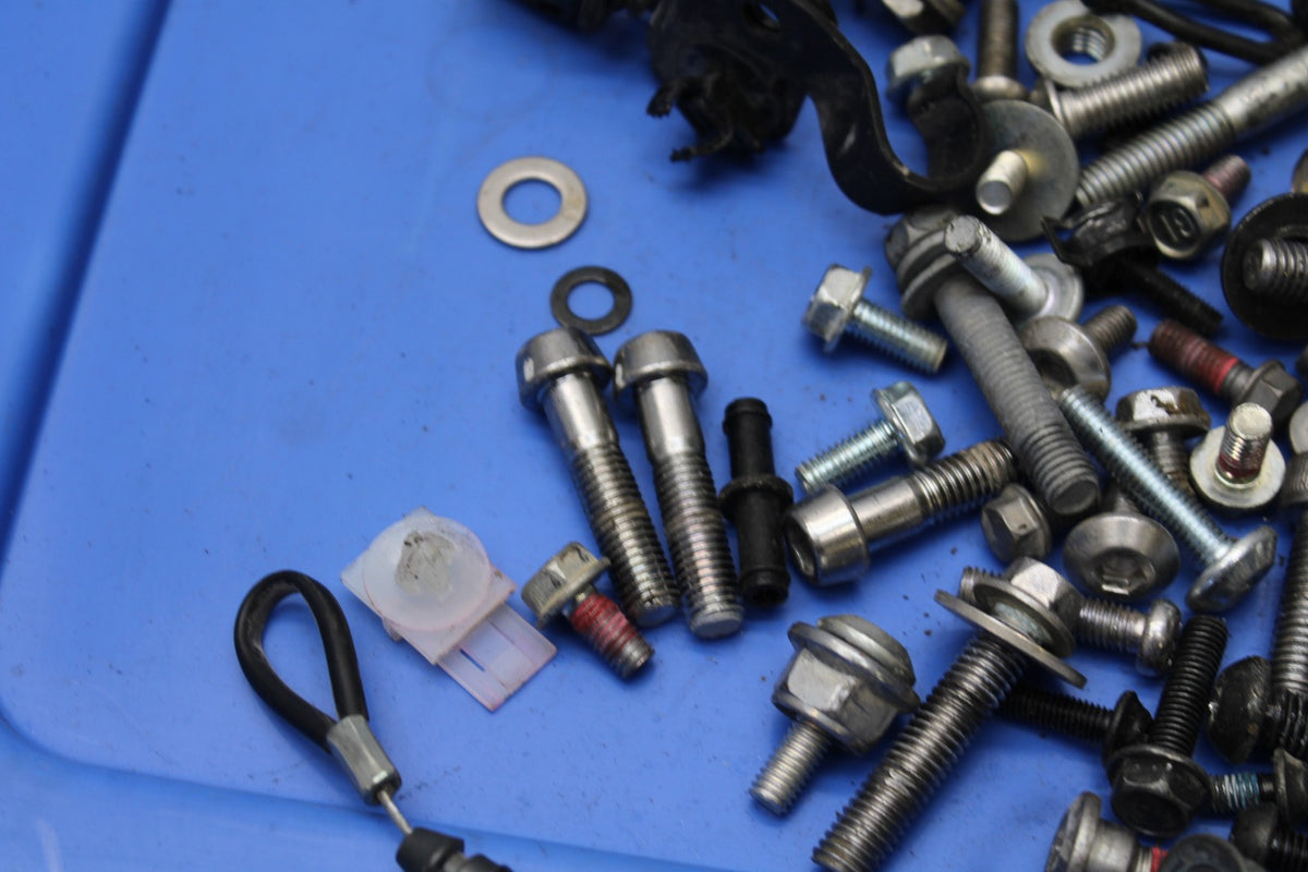 24-25 KAWASAKI NINJA ZX4R MOUNTING BOLTS HARDWARE MOTOR SCREWS BB174